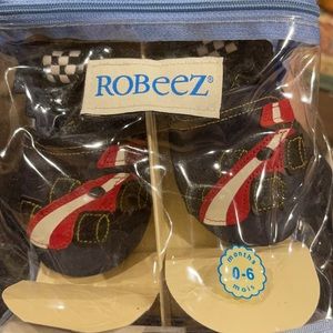 Robeez baby shoes race car